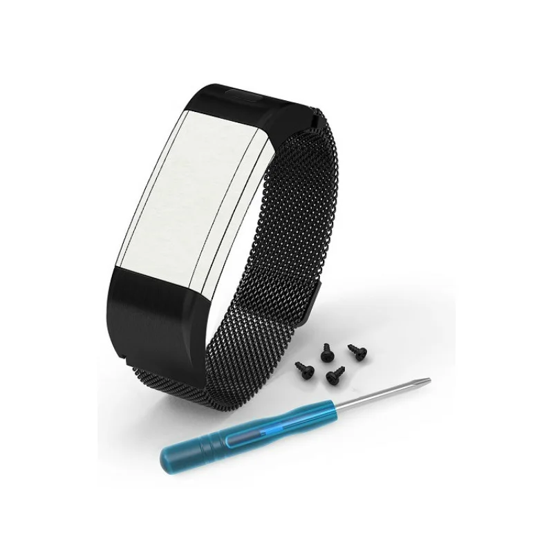 Металл Милан петлевой ремень сменный ремешок для часы Garmin vivosmart HR+ плюс ремешок для наручных часов для подход X10/X40 браслет класса «Люкс»