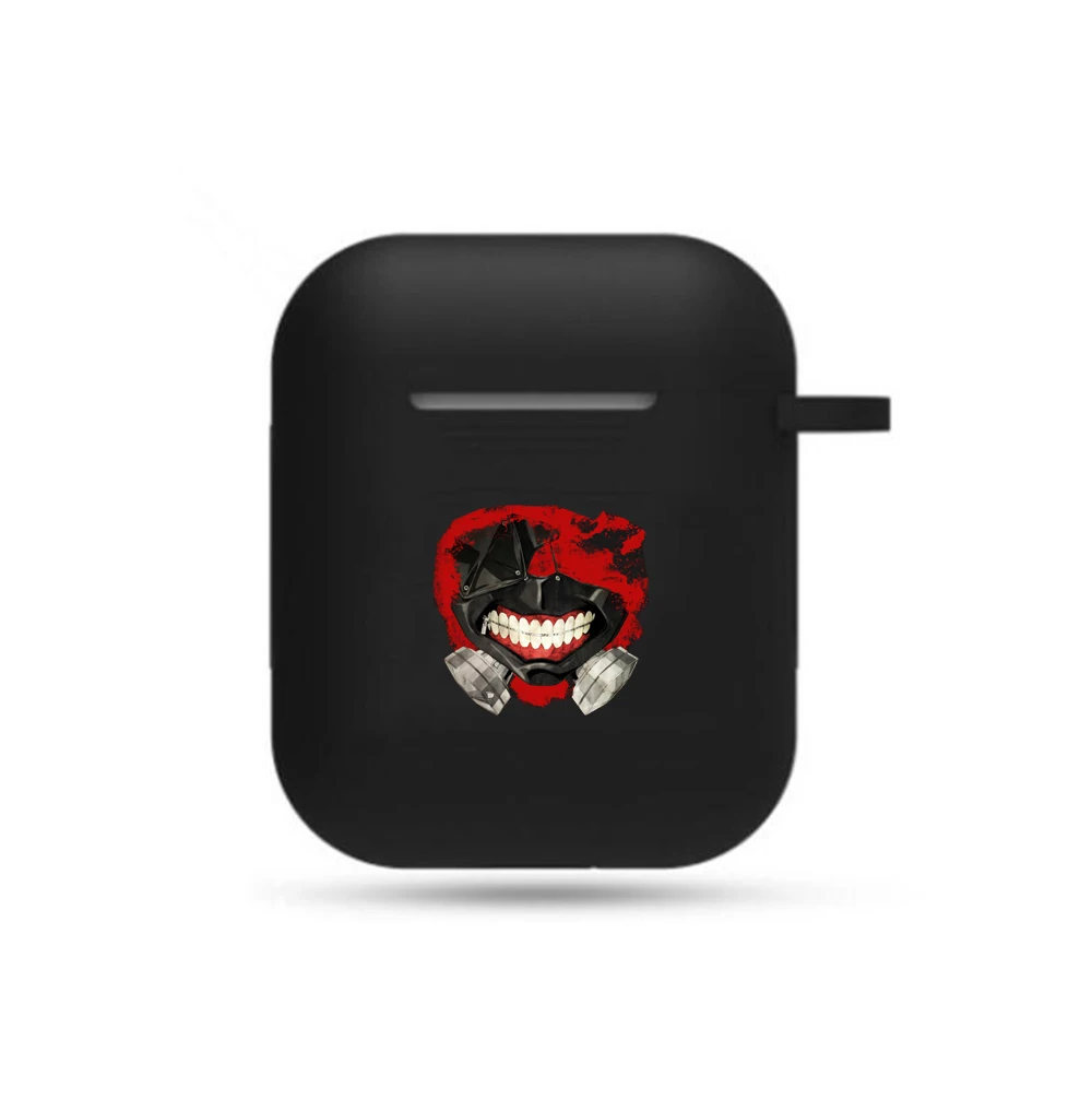 Чехол для наушников Apple AirPods 2 1 из мягкого силикона с японским аниме Токийский