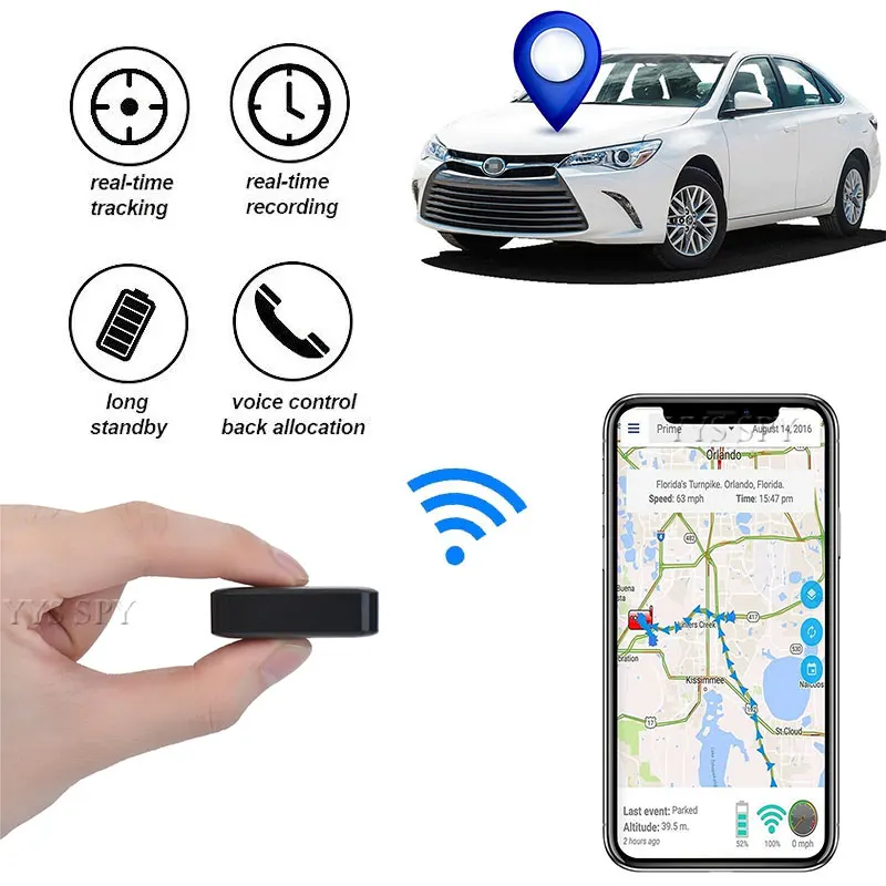 Смарт мини GPS детский трекер GSM автомобиль локатор в реальном времени Запись