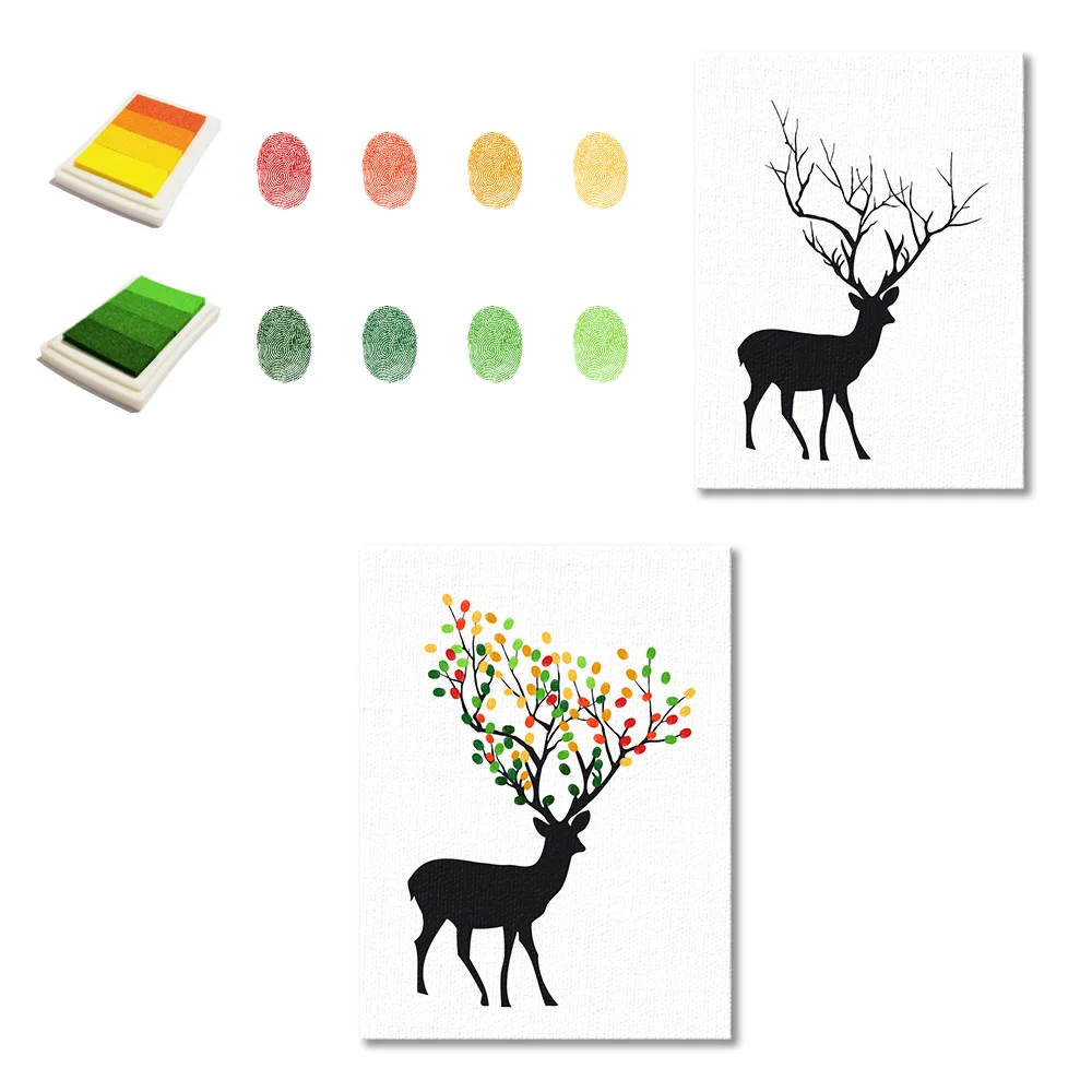 Свадебные и Вечерние Декорации фоновые стены отпечатки пальцев указки