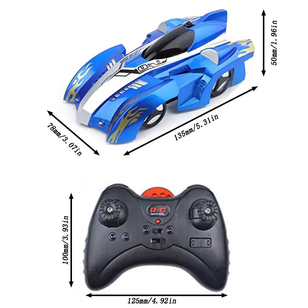 

New RC Car Wall Racing Car Toys Climb Ceiling Climb Across the Wall Remote Control Toy Car Model Toy Cars Gift for Kids