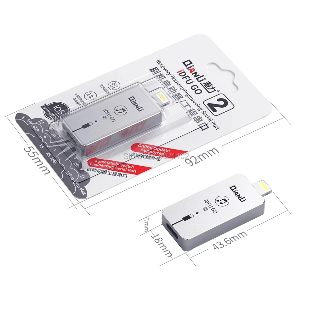 Новый артефакт быстрого запуска Qianli iDFU GO 2 переход непосредственно в режим