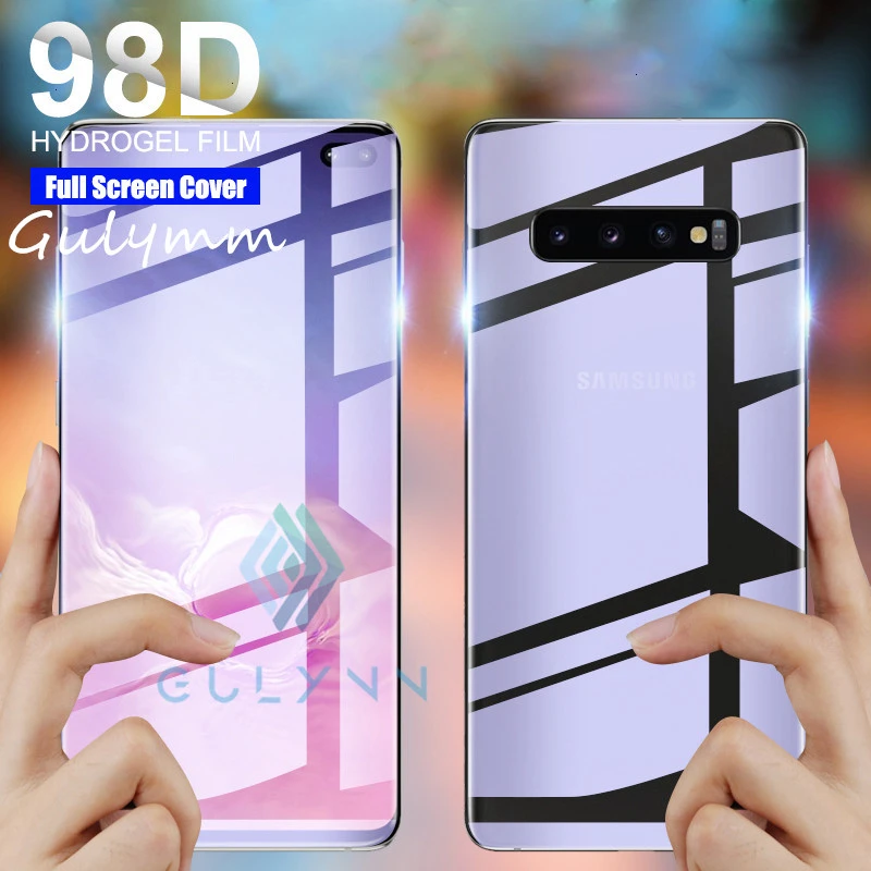 Защитная пленка для Samsung Galaxy S10 S9 S8 Plus Note 9 10 98D A51 S A30 A50 A70 A80|Защитные стёкла и плёнки