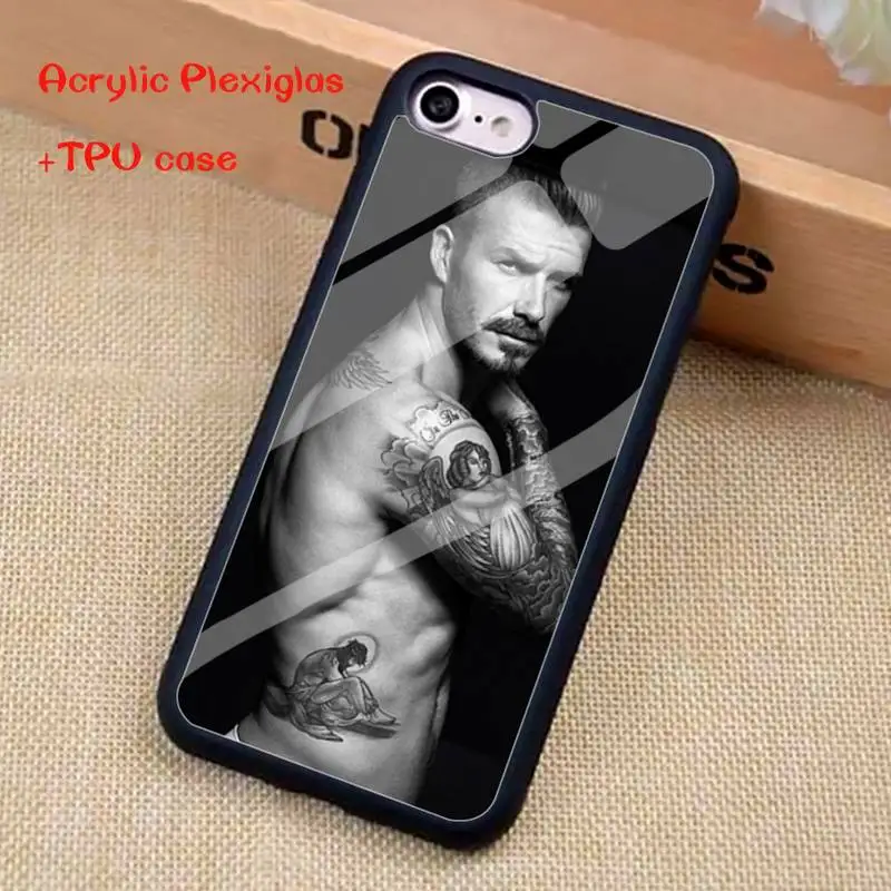 

Handsome man Phone Case For iphone 11 Pro Max X XR XS SE 2020 6S 7 8 Plus Acrylic Plexiglass TPU phone case
