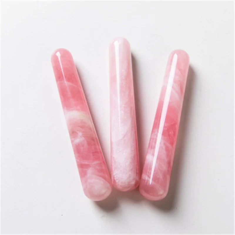 

1 шт. натуральный розовый кварц палочки для Йони хорошего качества искусственные драгоценные камни ручная работа