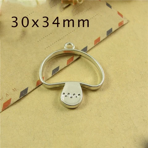 УФ-отверждаемая эпоксидная смола в виде кошачьего гриба, бутылка для таблеток, металлическая рамка для фотографий, аксессуары, основа подвески, принадлежности для самостоятельного изготовления ювелирных изделий