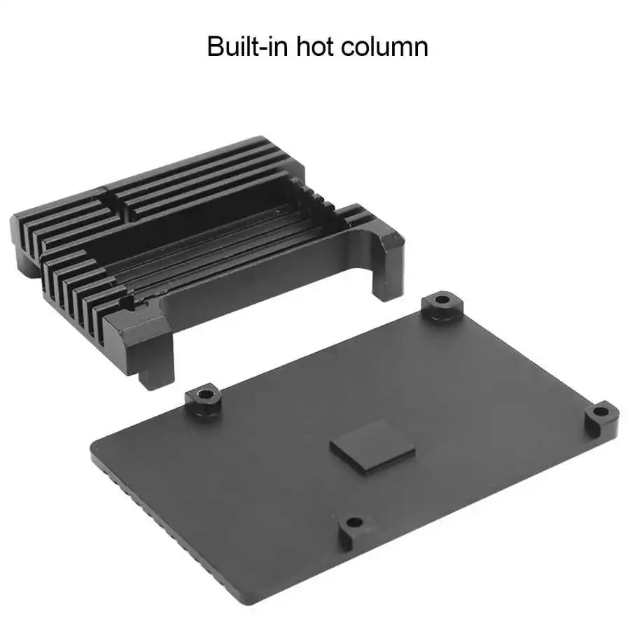 Защитный чехол из алюминиевого сплава для Raspberry Pi 3 B Type 2B/3B + охлаждающий