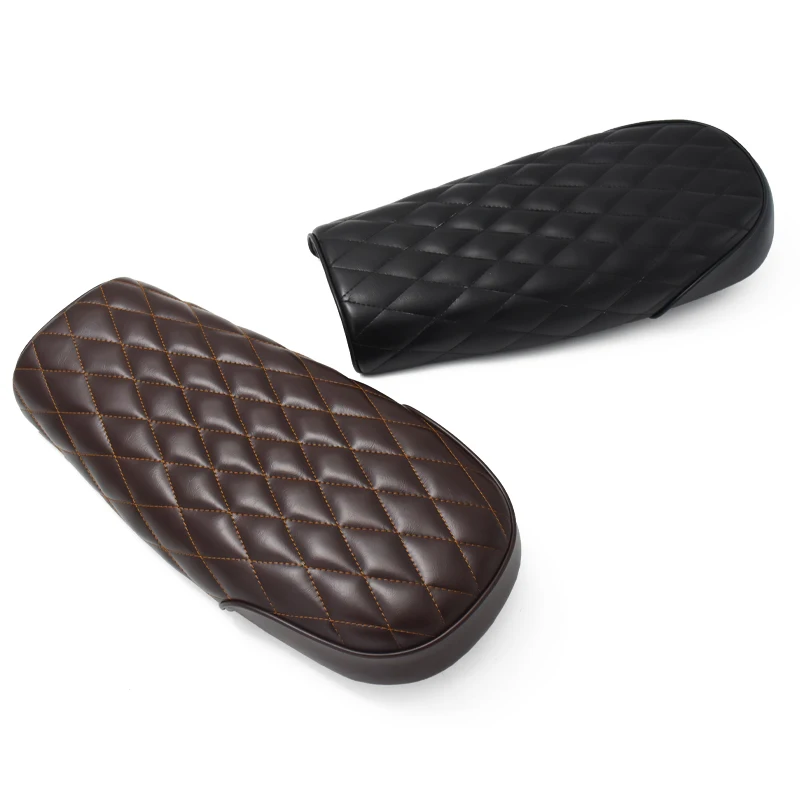 Винтажная мотоциклетная плоская Подушка 530 мм в стиле ретро для Кафе Racer седло