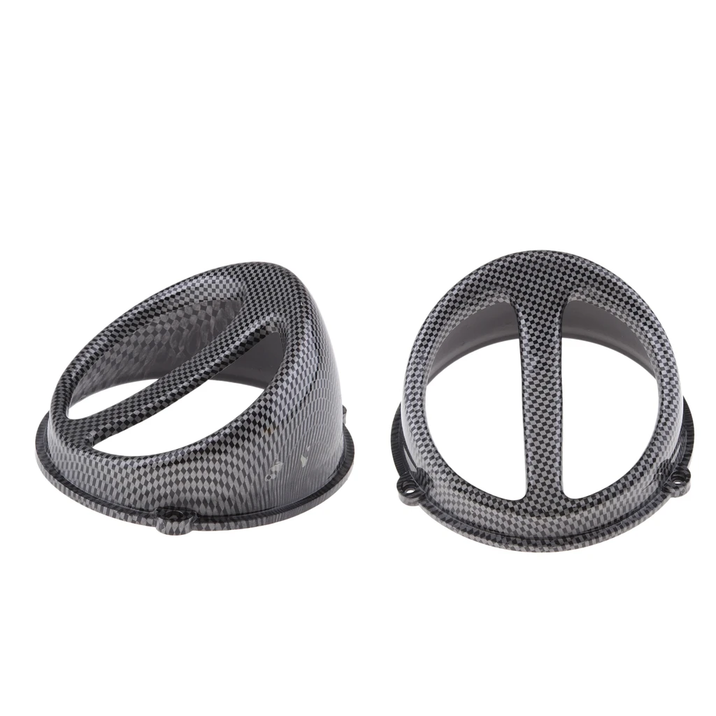 

2 pcs Performance Motorcycle Fan Cover Air Scoop Cap for GY6 125cc 150cc Scooter