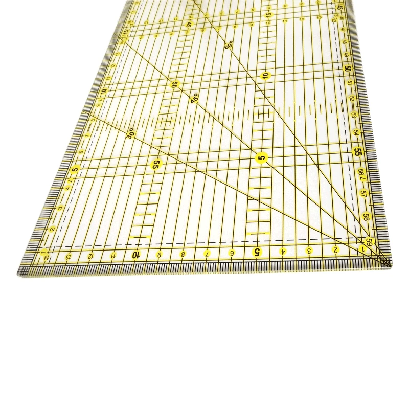 30/45/60 см лоскутное шитье линейка для пэчворка режущий инструмент толстый