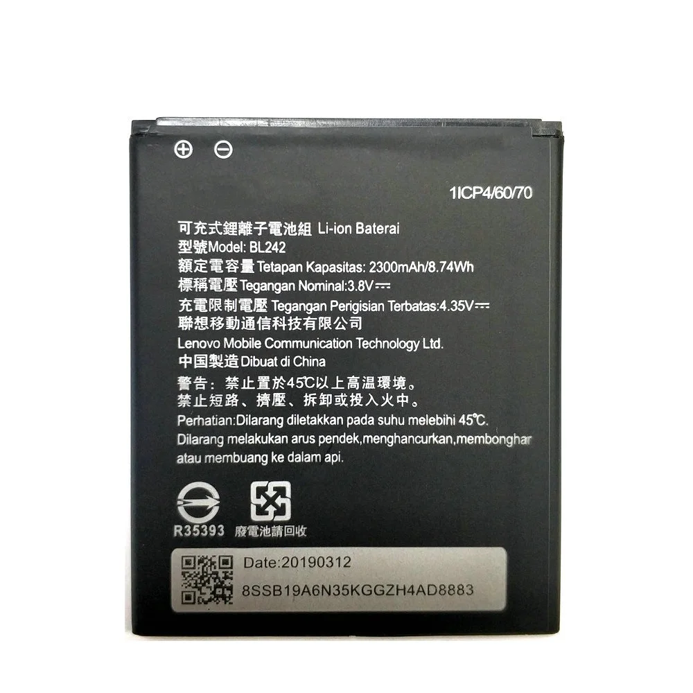 Аккумулятор для Lenovo A6000 A6010 A3860 A3580 A3900 LeMeng K3 2300 K30-T K30-W мАч | Мобильные телефоны и