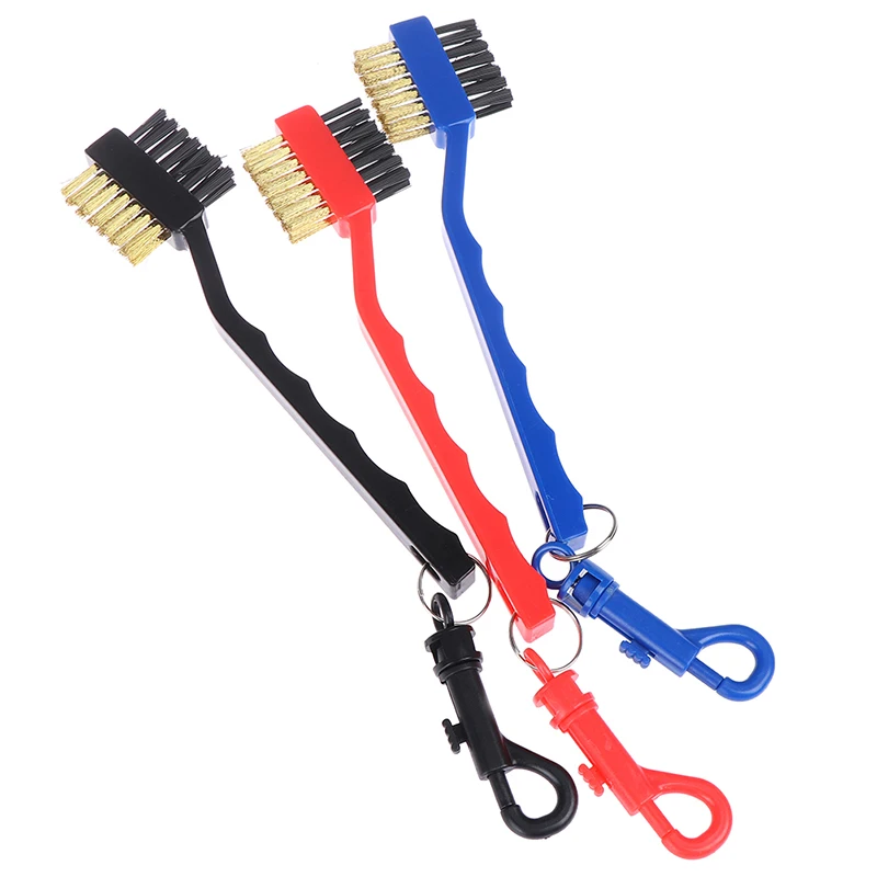 Мини двухсторонний Гольф латунь + нейлон чехол для головки клюшки гольфа паз