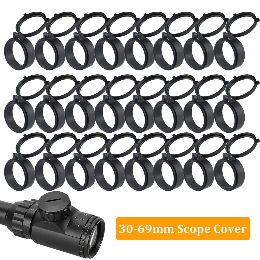 Тактическая прозрачная флип Крышка для объектива 30 69 мм|Кронштейны и аксессуары