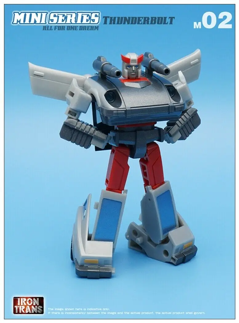 Новинка IronTrans M-01 M-02 Полицейская модель Thunderbolt смог мини-серии M-03 | Игрушки и хобби