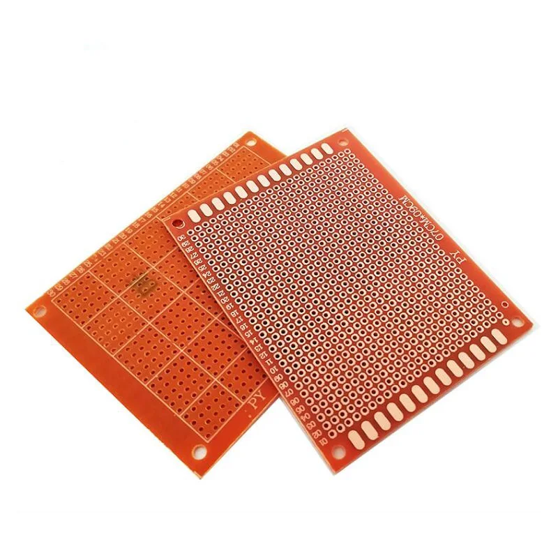 Бесплатная доставка 50 шт./лот 7x9 см Прототип PCB бакелитовая пластина Однослойная
