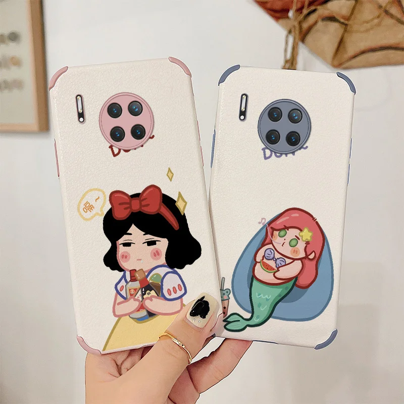 

Watermelon Mermaid Phone Case For Huawei Mate 30 30Pro 30Lite Pro Lite Liquid Silicone Cover