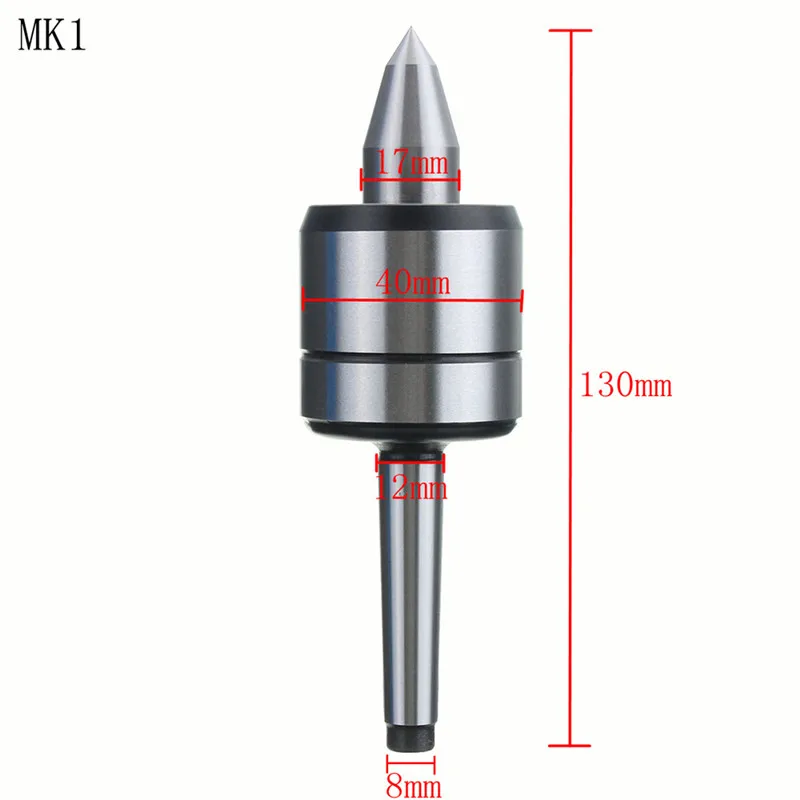MK1/MK2/MK3/MK4/MK5 60 градусов прямой фрезерный центр инструмент точность Морзе конический подшипник токарный Поворотный вращающийся-#4