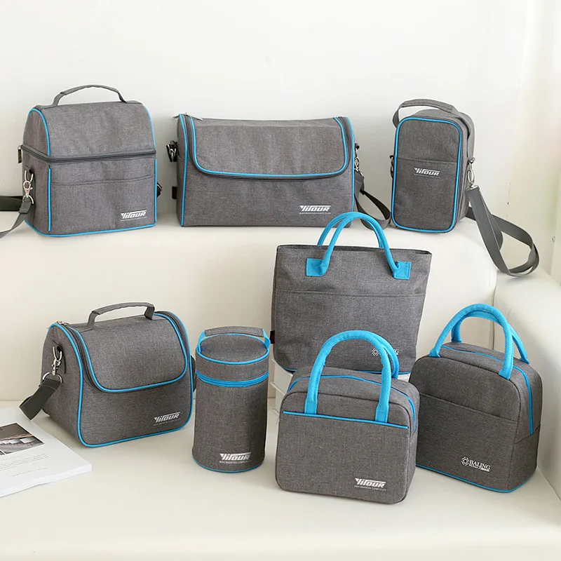 

Thermal Insulation Cooler Lunch Bag Picnic Bento Box Fresh Keeping Ice Pack Food Fruit Container Storage Accessory Supply Stuff