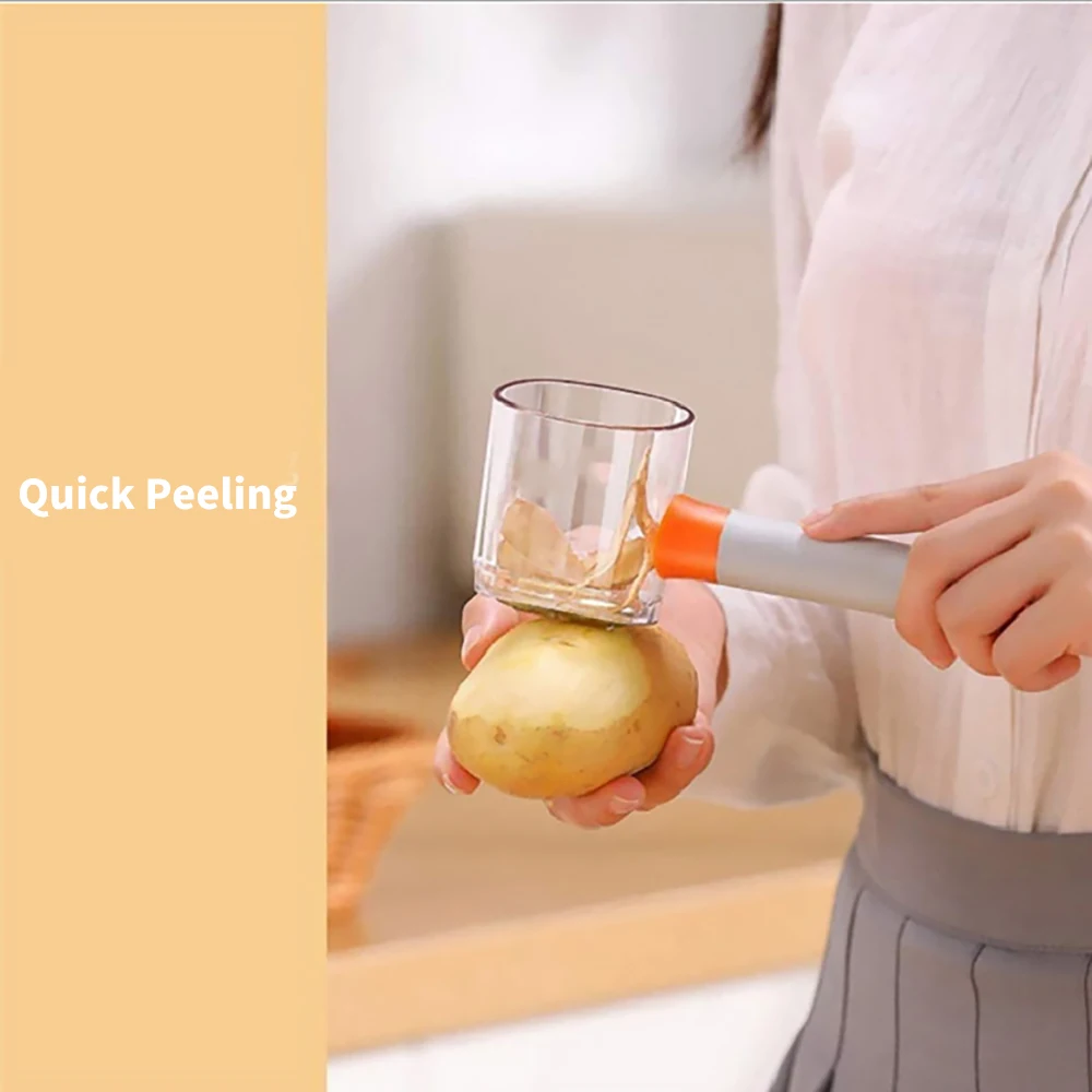 

Multifunction Steel Fruit Machine Peeler With Fruit Storage Peel Stainless Steel Box Peeler Home Kitchen Fruit Peeling Tool