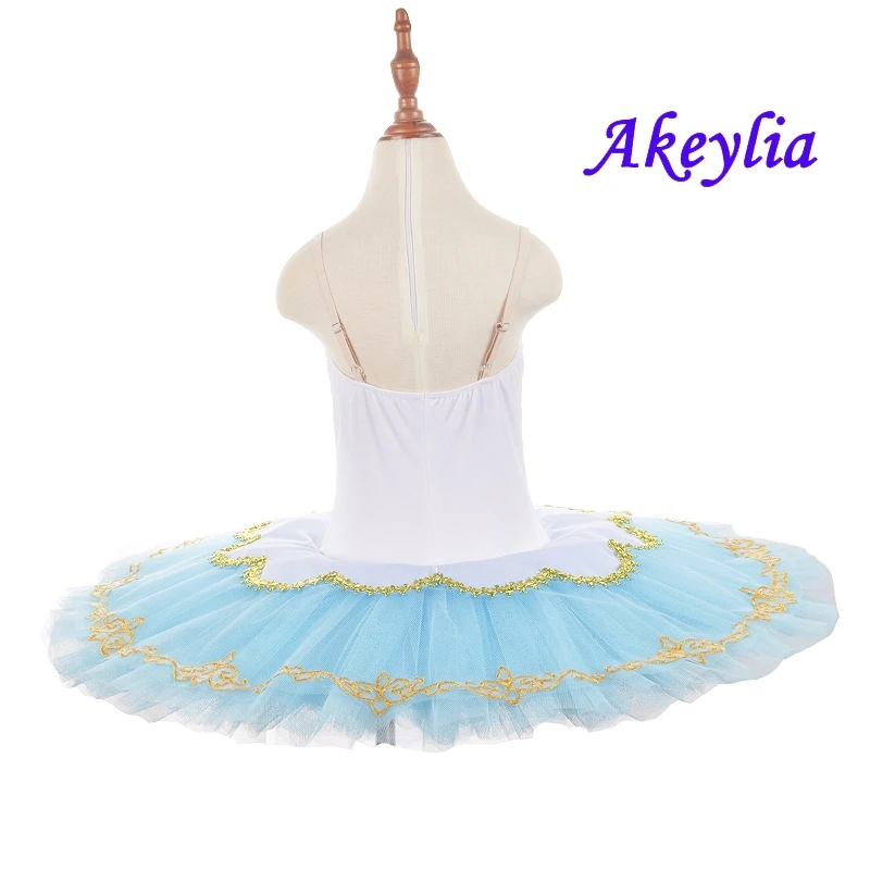 Профессиональные балетные пачки для взрослых цвет синий белый Le Corsaire