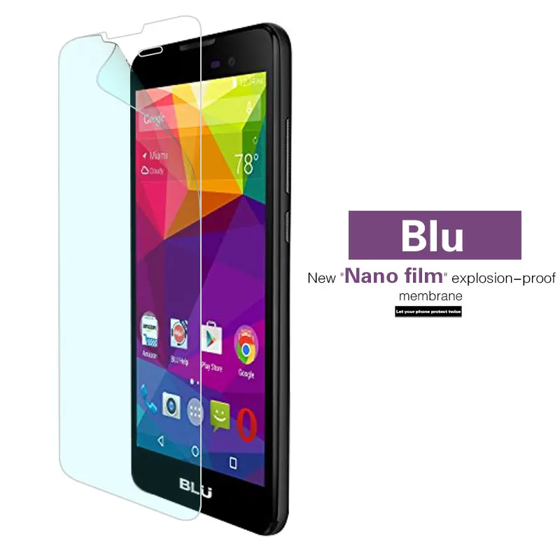 Мягкая нанопленка из ТПУ для BLU Advance 5 0 HD A5 Plus C Mini R1 Selfie 3 (S630Q) Tank Xtreme VIVO Защитная