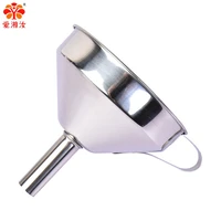 aixiangru thick stainless steel funnelsfor household usewith saucevinegarwaterwineoilremovable strainer inlargesmall