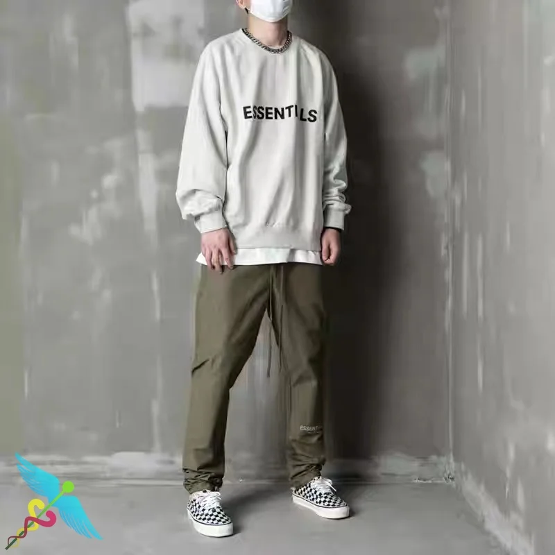 

Essentials Hoodies Men Women Fashion Logo Letter Print High Quality Cotton O-Neck Full Sweatshirt Streetwear Couple Clothes