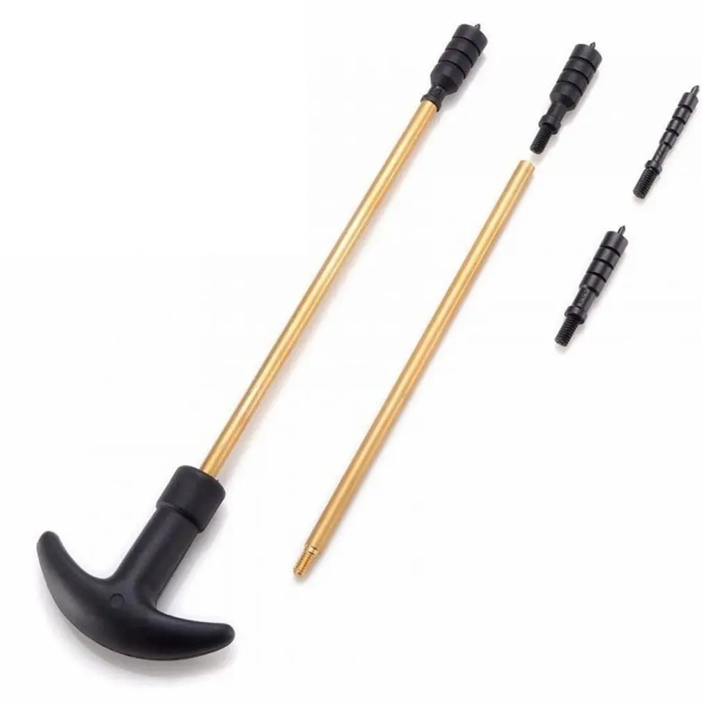 

New 2021 16pcs Cleaning Rod Brass Cloth Holder Slotted Tip Cleaning Tool For Professional Cleaning Kit Barrel Brush Part