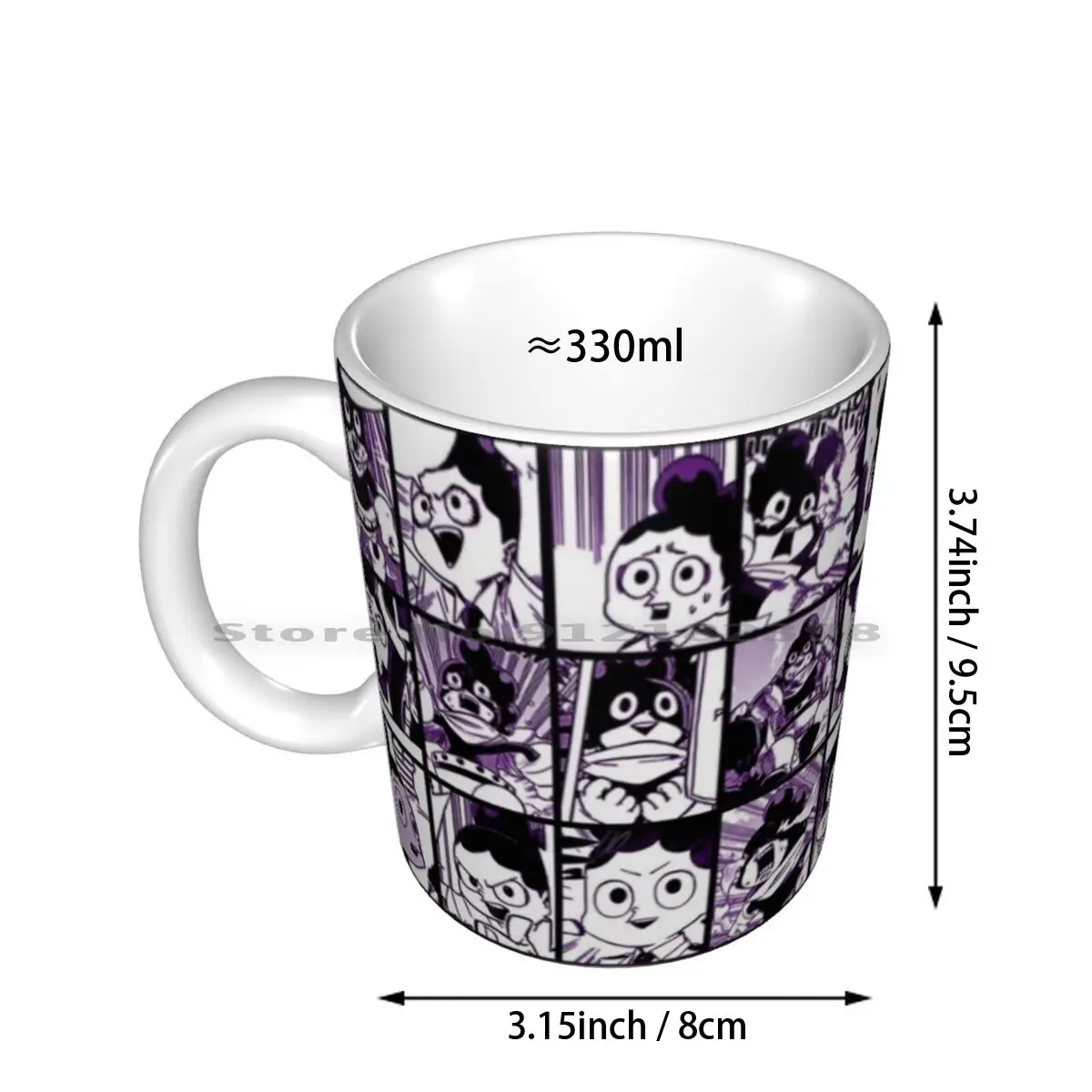 Миниатюрная Коллаж-цветная версия керамических кружек кофейные чашки кружка для