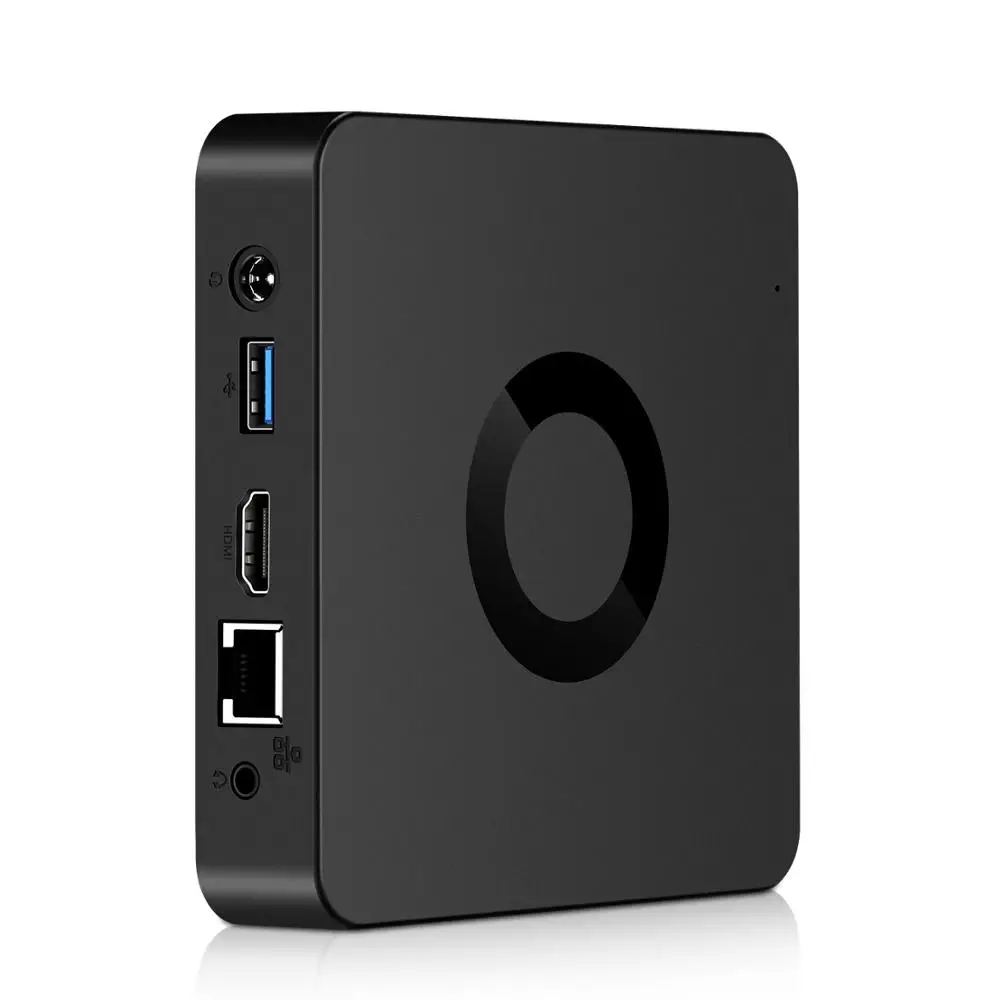 Мини ПК GL2 без вентилятора Gemini N4100 Windows 10 LPDDR4 4 ГБ EMMC 64 Гб Поддержка M.2 HD Vga дисплей 1000M