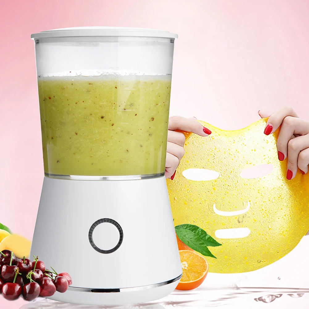 

Mini Face Mask Machine DIY Fruit Vegetable Facial Care Masks Maker Automatic Timing Skin Care Beauty Tools with Alarm Voice