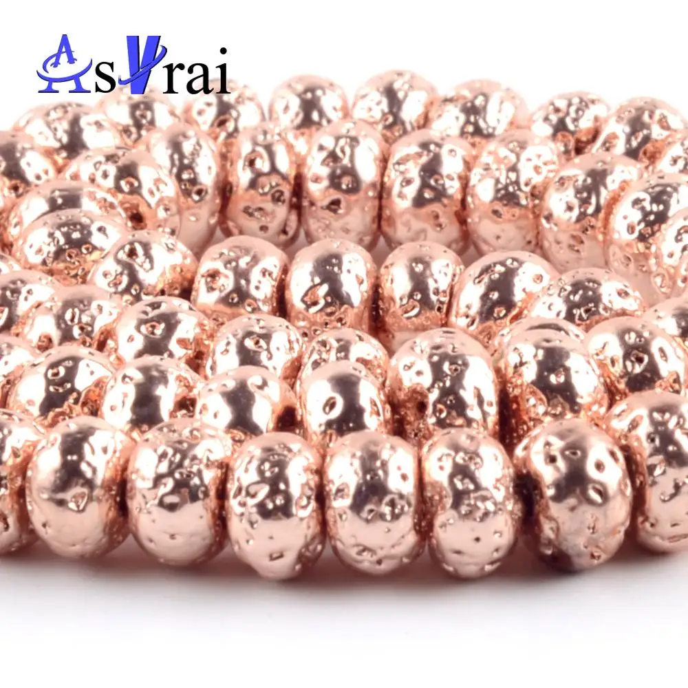 

Натуральные розовые золотые лавы гематит Rondelle бусины 6-10 мм распорка свободные бусины для самостоятельного изготовления ювелирных изделий ...