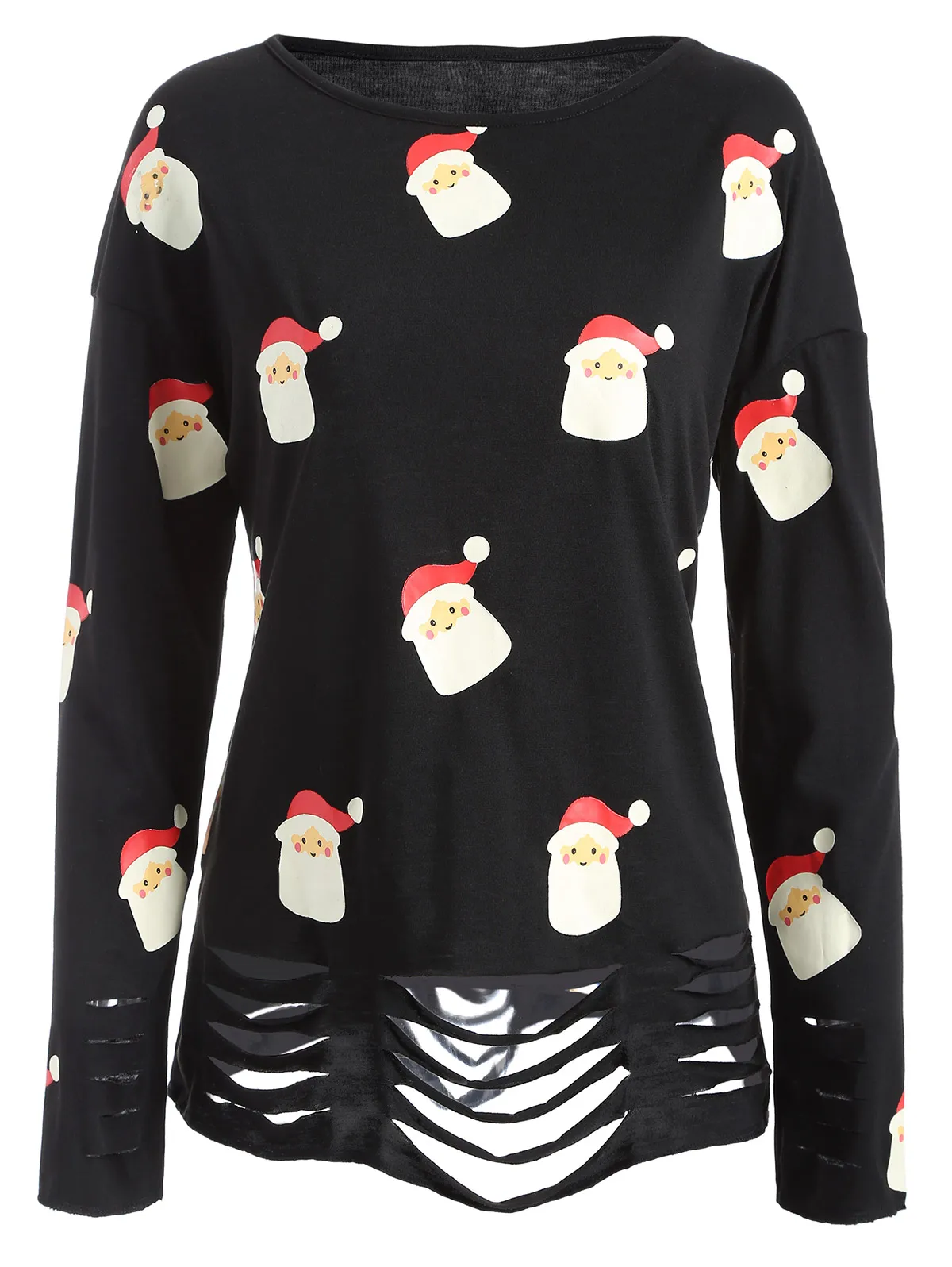 Рождественская одежда с рисунком папы уютные повседневные Пуловеры Топы