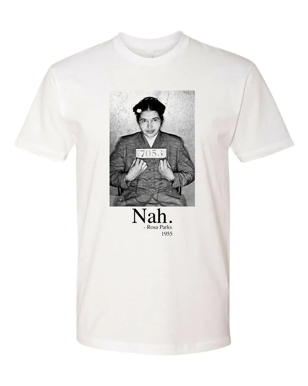 Harajuku Rosa Parks Nah 1955 футболка на заказ с надписью Civil Rights новый дизайн короткая модная