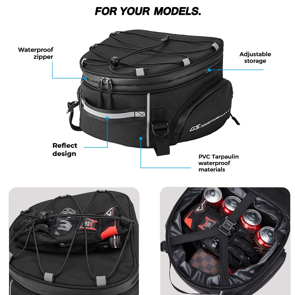 Багажные сумки KEMIMOTO для BMW R1250GS R1200GS F850GS F750GS R 1200GS LC ADV Приключения аксессуары