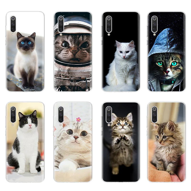 

Siamese Cat Lovely Case For Remi Note 5 7 8 8T 9S Pro MAX Cover For Redmi 5 Plus 6A 7A 8 9 9A 9C 9T S2 Coque Mi K20 Shellr