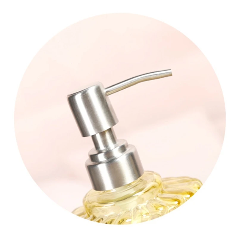 

500ml Large Capacity Empty Bottle Shampoo Shower Gel Push Type Dispenser