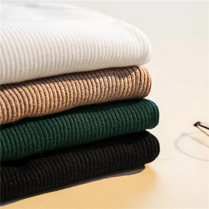 Fionto 2021 Autumn Winter Women Pullovers Sweater Knitted Elasticity Casual Jumper Fashion Slim Turtleneck Warm Female Sweaters | Женская