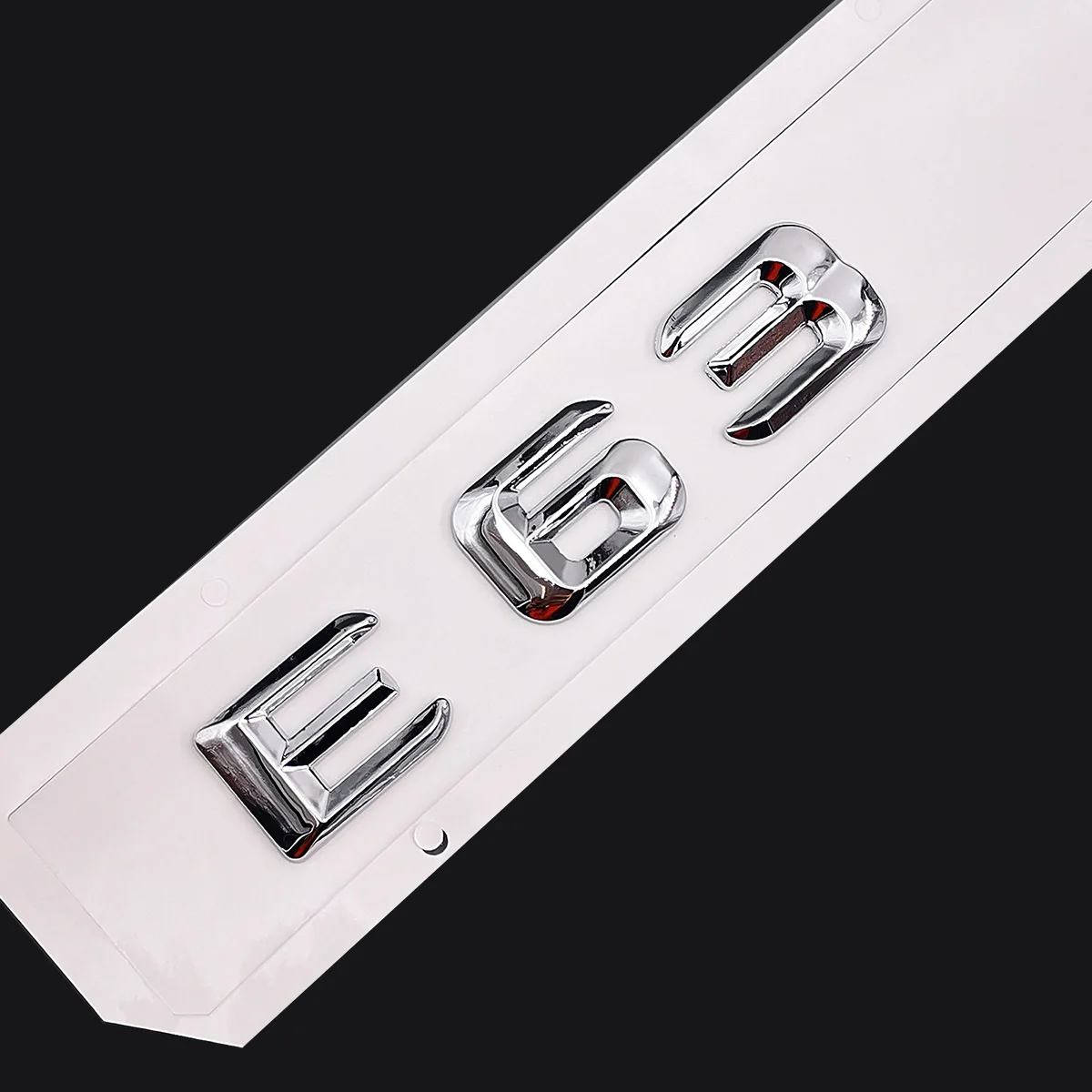 Оригинальный размер 1:1 эмблема заднего хвоста автомобиля с номером буквы стикер