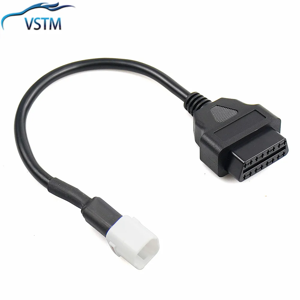 Новинка 2021 разъем OBD2 для мотоцикла YA * MA HA 4 контактный адаптер OBD Удлинительный