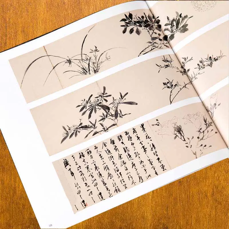 Китайские кисти для рисования Чэнь Чунь коллекция цветов каллиграфические