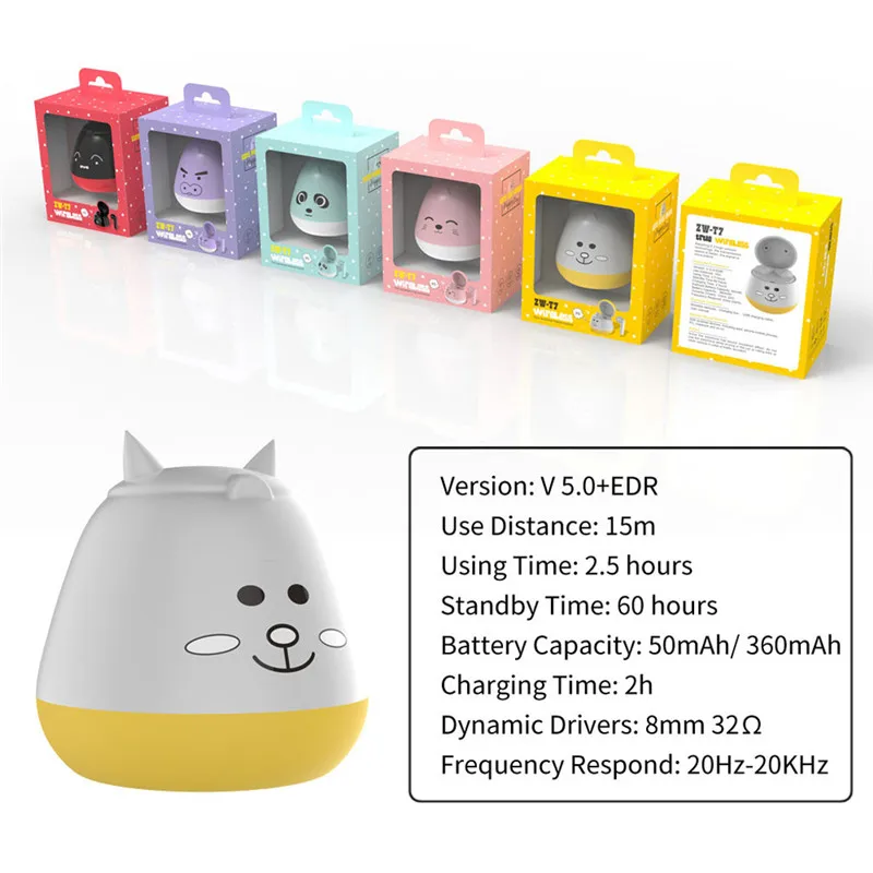 ZW-T7 BT 5 0 + EDR Беспроводные наушники спортивные TWS беспроводные bluetooth мини-наушники