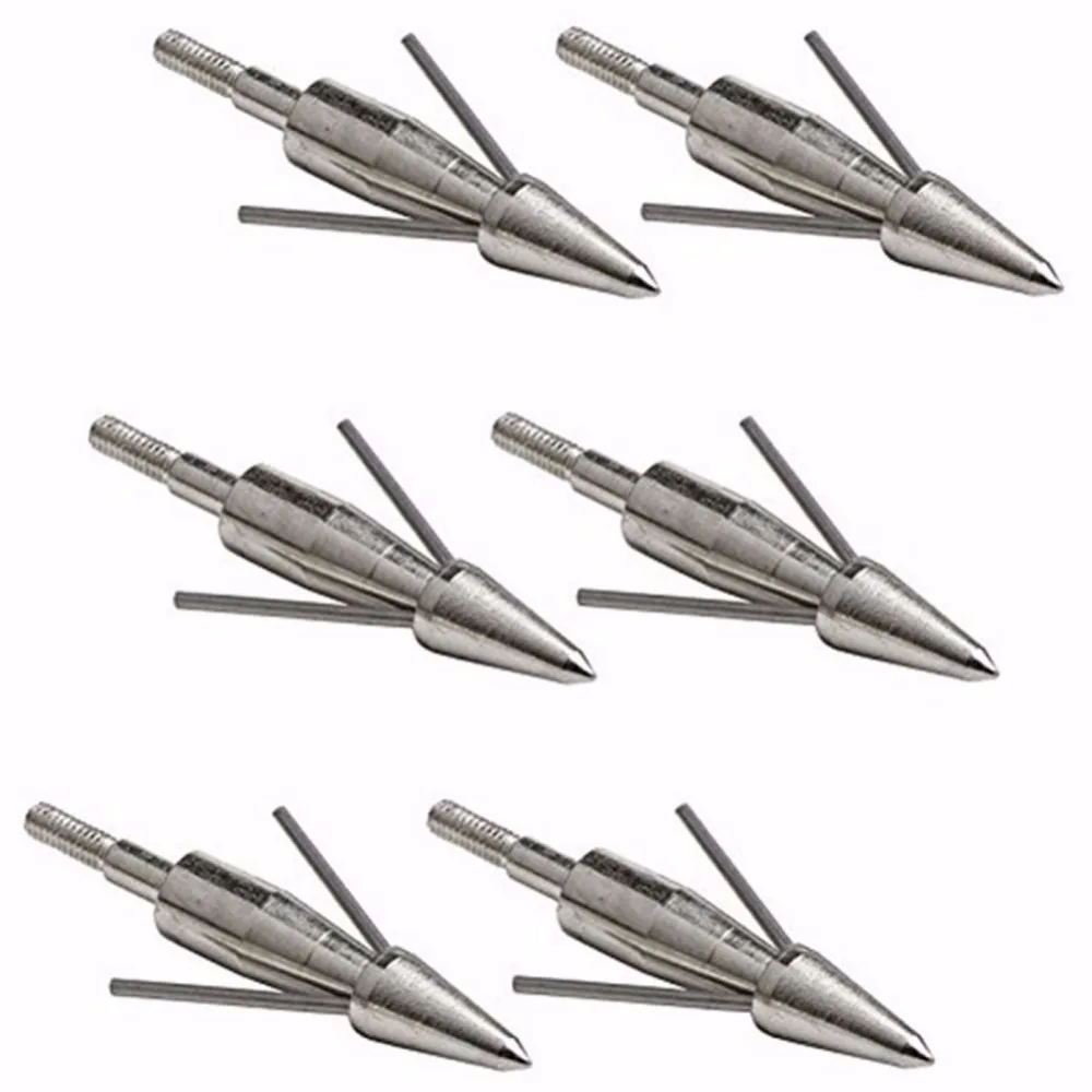 

1 pc Durable Archery Bow Fishing Broadheads Hunting Arrow Head 2 Blades New Dropshipping