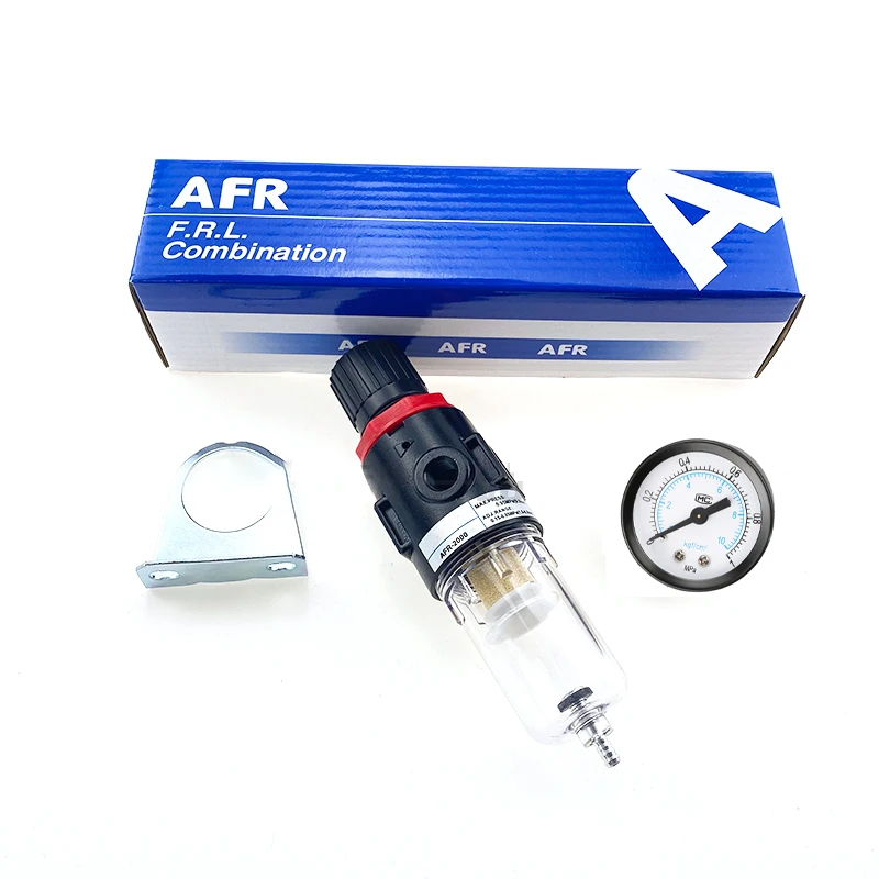 AFR-2000 Pneumatic Filter Regulator Air Treatment Unit Pressure ...