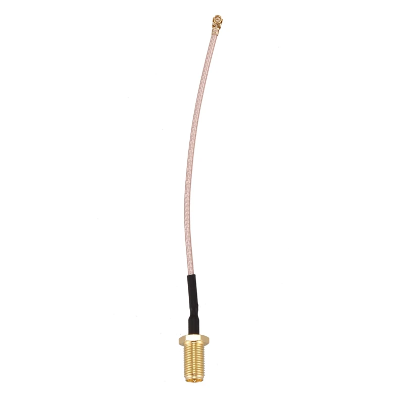 

Pack of 4 RF U.FL(IPEX/IPX) Mini PCI to RP-SMA Female Pigtail Antenna Wi-Fi Coaxial RG-178 Low Loss Cable (4 inch (10 cm))