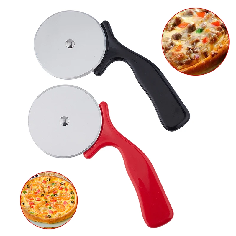 

1Pc Stainless Steel Pizza Cutter Knife Cake Tools Pizza Wheels Scissors Ideal Pizza Pies Waffles Dough Cookies Kitchen Gadgets
