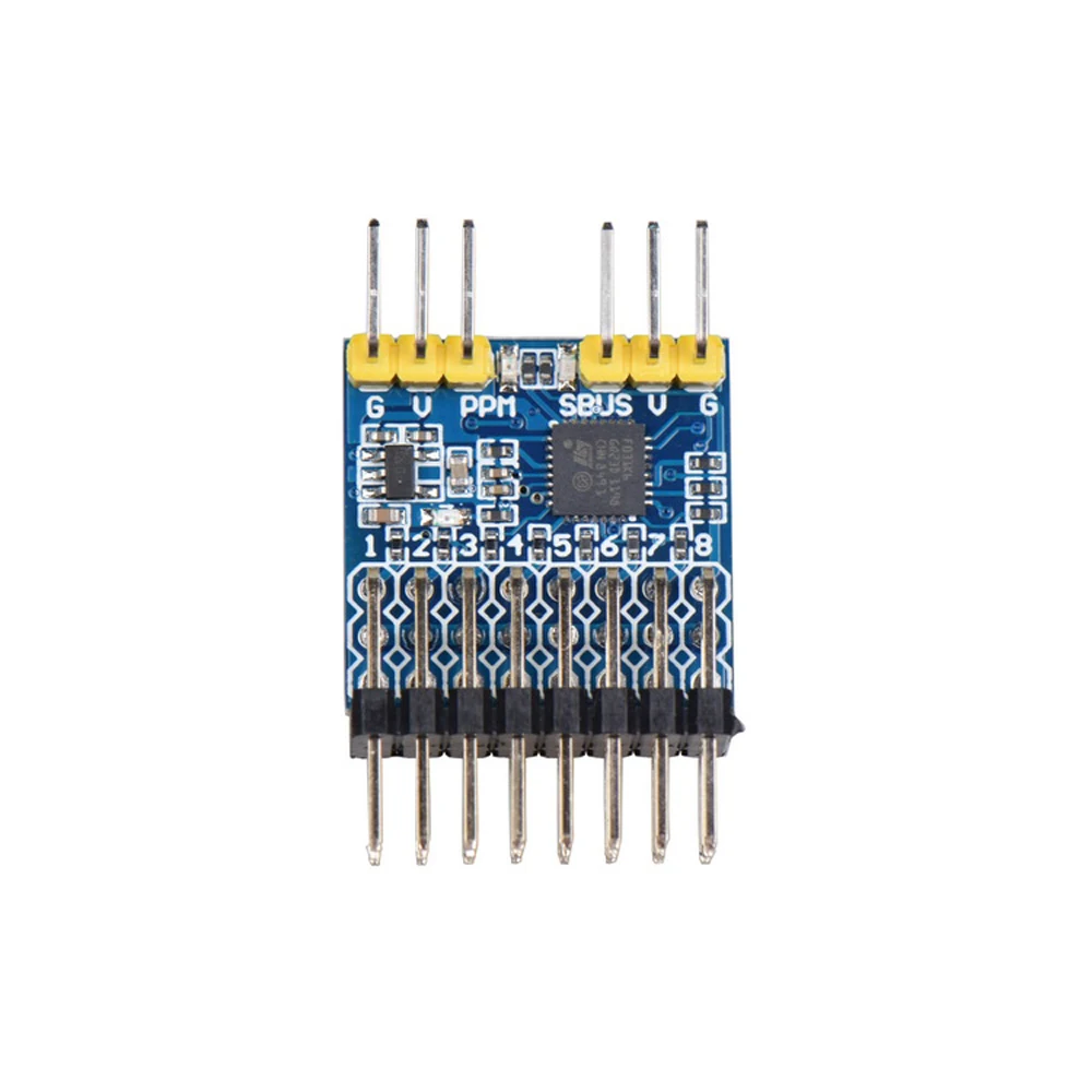 Модуль преобразователя сигнала JHEMCU SPP 8 каналов поддержка SBUS PPM PWM выход для Flysky iA6B