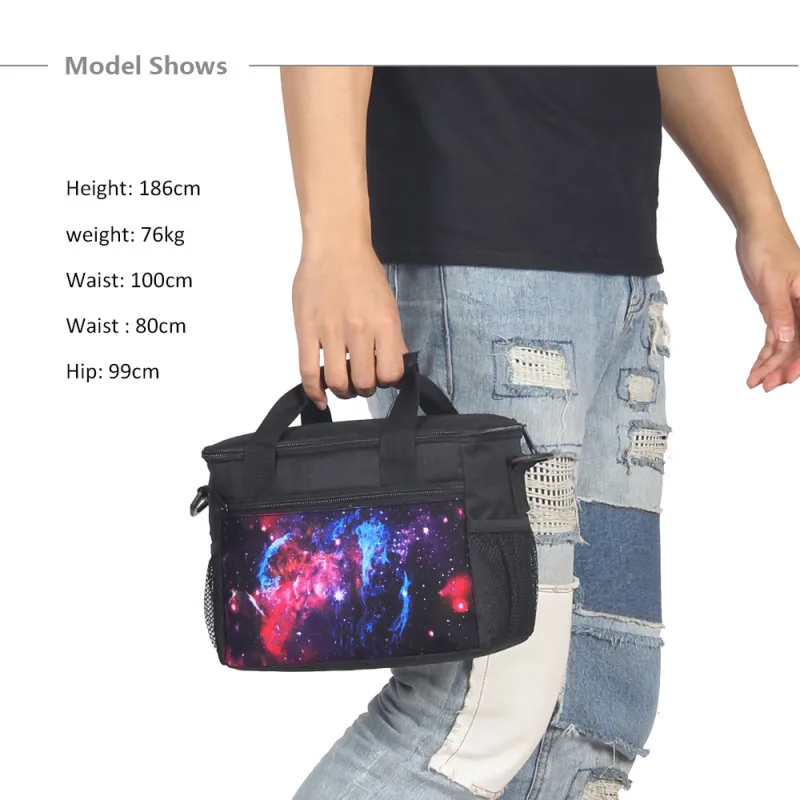 Своим изображением/логотипом на заказ охлаждающая сумка для обеда, сухая сумка для вина и еды на пляже с доставкой.