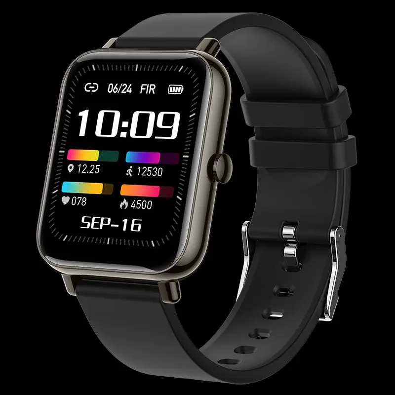 

Bakeey P22 PLUS 1.69 inch Touch Screen Heart Rate Blood Pressure Oxygen Monitor Customized Watch Faces BT5.0 Smart Watch Fitness