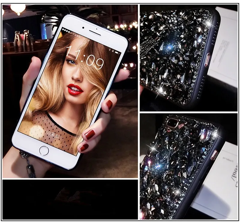 Блестящий Мягкий чехол для Samsung S7 S8 S9 S10 PLUS S10E Note 5 8 9 10|Бамперы| |